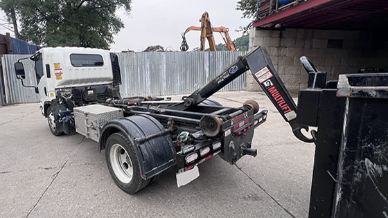 Multilift XR5N Hooklift on Pre-owned Isuzu Truck Work-Ready Package for Sale