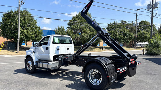 Multilift XR7L Hooklift on Ford Truck Work-Ready Package for Sale