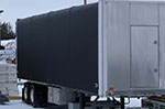 Galvanized Steel Moffett Trailer with Curtainsider - SOLD