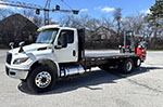 Moffett M5 50.3-10 NX Forklift + International Truck Work-Ready Package for Sale