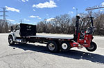 Moffett M5 50.3-10 NX Forklift + International Truck Work-Ready Package for Sale