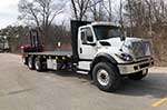 Moffett M8 55.3-10 NX Forklift and International Truck - SOLD