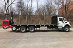 Moffett M8 55.3-10 NX Forklift and International Truck - SOLD
