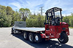 Moffett M8 55.3-10 NX Forklift + International Truck Work-Ready Package for Sale