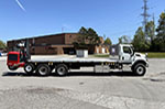Moffett M8 55.3-10 NX Forklift + International Truck Work-Ready Package for Sale