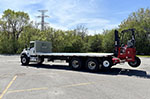 Moffett M8 55.3-10 NX Forklift + International Truck Work-Ready Package for Sale