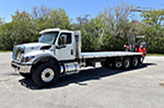 Moffett M8 55.3-10 NX Forklift + International Truck Work-Ready Package for Sale