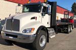 Moffett M8 55.3-10NX Forklift and Kenworth Truck for Sale