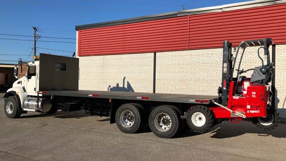 Moffett M8 Forklift and Kenworth T370 Truck - SOLD