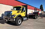 Moffett M8 55.3-10NX Forklift and International Truck For Sale