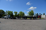 Moffett M8 55.3PL-12 NX2 Truck-Mounted Forklift + JC Trailers 47' Trailer Work-Ready Package for Sale