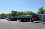 Moffett M8 55.3PL-12 NX2 Truck-Mounted Forklift + JC Trailers 47' Trailer Work-Ready Package for Sale