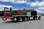 Moffett M8 55.3-10 NX Forklift and International Truck Work-Ready Package