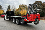 Moffett M8 55.3-10 NX Forklift + Peterbilt Truck Work-Ready Package - SOLD