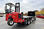 Moffett M8 55.3-10 NX Forklift + Peterbilt Truck Work-Ready Package - SOLD