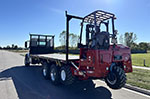 Moffett M8 55.3-10 NX Forklift + Volvo Truck Work-Ready Package for Sale