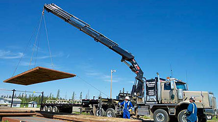 Crane Truck Hire